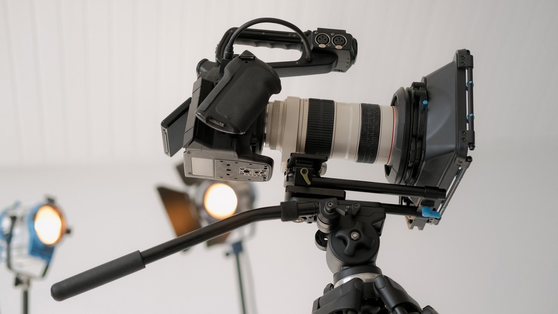 Camera tripod video studio professional equipment